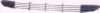 KLOKKERHOLM 2563995 Ventilation Grille, bumper
